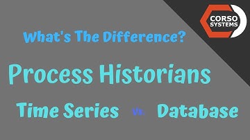 Process Historian Differences: Time Series Vs. Database Historians