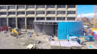 Laneway Construction Timelapse July 2015