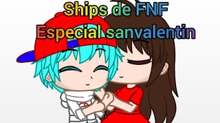 Los personajes de friday night funkin reacciónan a sus ships (especial sanvalentin) parte 1