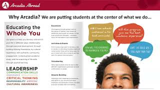 Arcadia Info Session 1