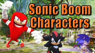 Sonic Boom Characters