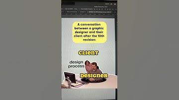 A Typical Conversation Between A Graphic Designer And Their Client #graphicdesign #graphicdesigner