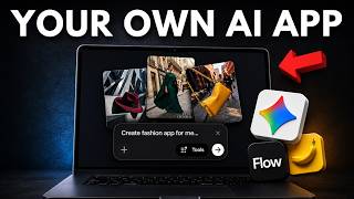 How to Create YOUR OWN AI Photo Editing App with Google Flow screenshot 4