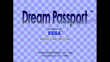 Dream Passport for Toyota - Sega Dreamcast - Intro & Title Screen