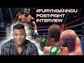 Francis Ngannou Post-Fight Interview | Talks Tyson Fury, score cards, knock down and more