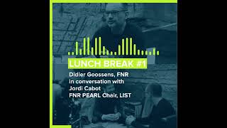 Lunch Break: Rethinking software development - full conversation with Jordi Cabot screenshot 1