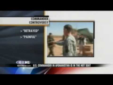 US Gen. Stanley McChrystal in Afghan War at Risk of Losing His Job