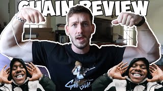 JAXXON STERLING SILVER CHAIN REVIEW (OH YEAH DABABY)