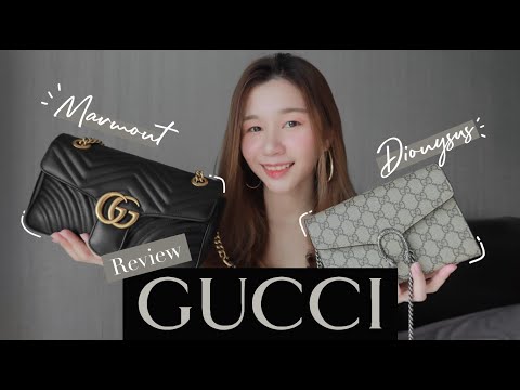 รีวิวกระเป๋า Gucci Marmont VS Dionysus ซื้อดีไหม? รีวิวฉบับใช้งานจริง ตัวไหนควรค่ากว่ากัน? เก่าง่าย?