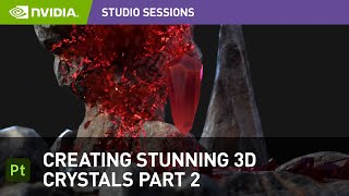 Creating Stunning 3D Crystals w/ Pablo Munoz Gomez Part 2: Baking & Texturing
