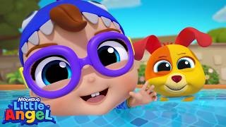 watch me swim little angels kids cartoons