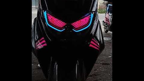 full custom headlamp nmax old mirip nmax new