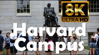 Harvard University 8K Campus Drone Tour