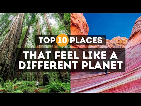 Video: Kaip kitoje planetoje: 12 nuostabių vietų Žemėje