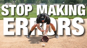 Infield Tips to STOP MAKING ERRORS!