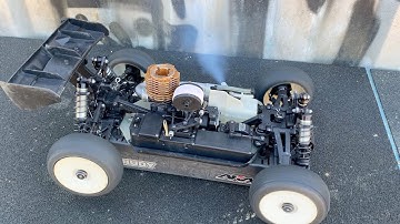 Restoration of RC nitro car Xray XB8. Engine rebuild and first start. (part 3)