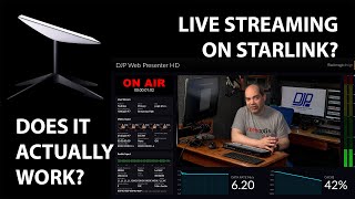 Live Video Streaming Using Starlink Satellite -- Does it work? screenshot 5