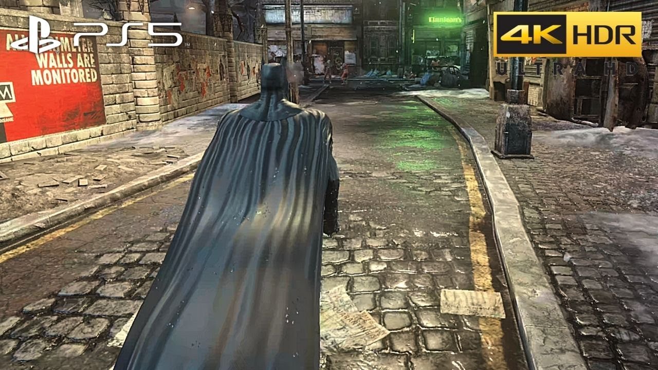 Batman: Arkham City Remastered (PS5) 4K 60FPS HDR Gameplay - YouTube