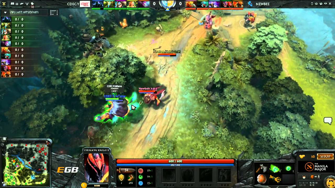 CDEC.Y vs Newbee, Game 1, The Manila Major CN Playoff