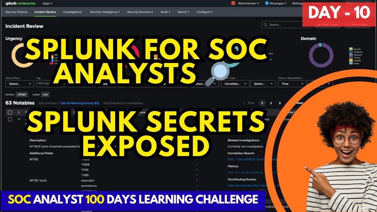 День 10 | Учебное пособие по Splunk для аналитиков SOC | Обзор Splunk SIEM 🛡️