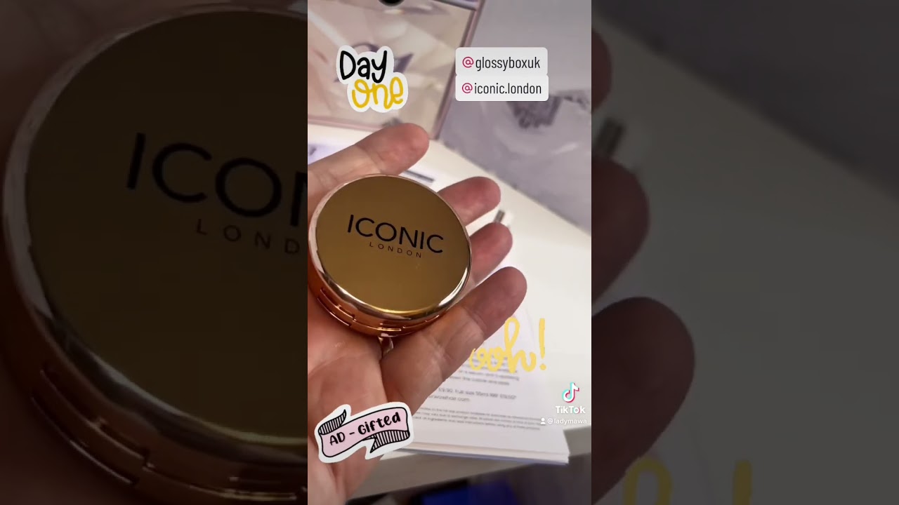 Day 1 Glossybox Advent Calendar