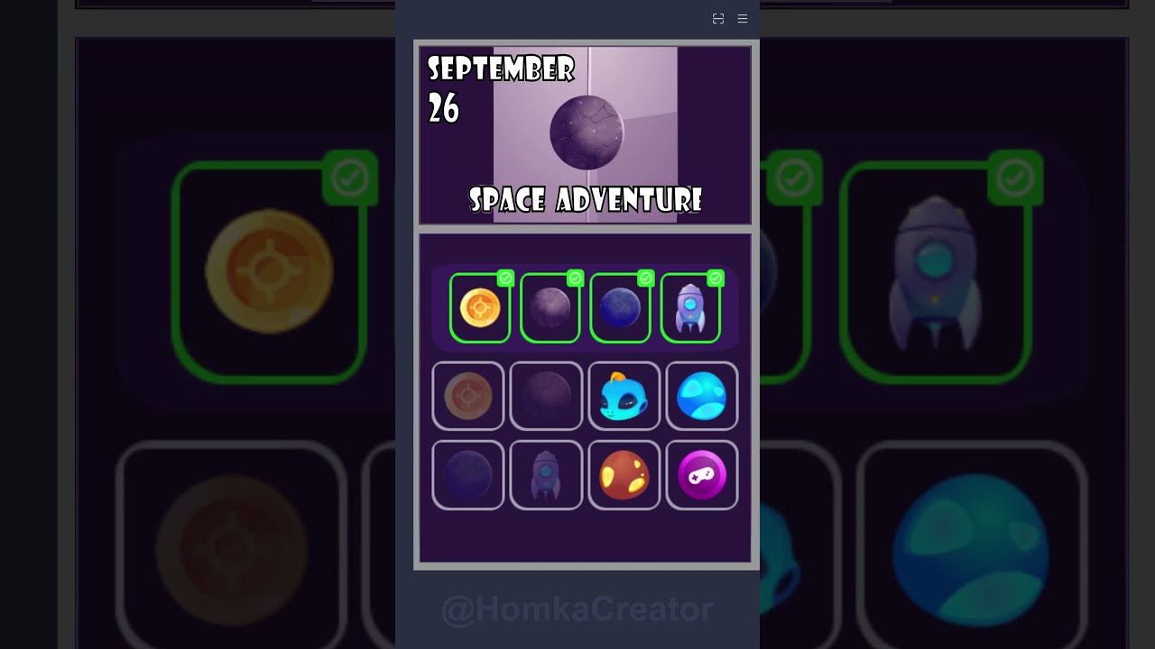 Space Adventure: Комбо на 26 СЕНТЯБРЯ 