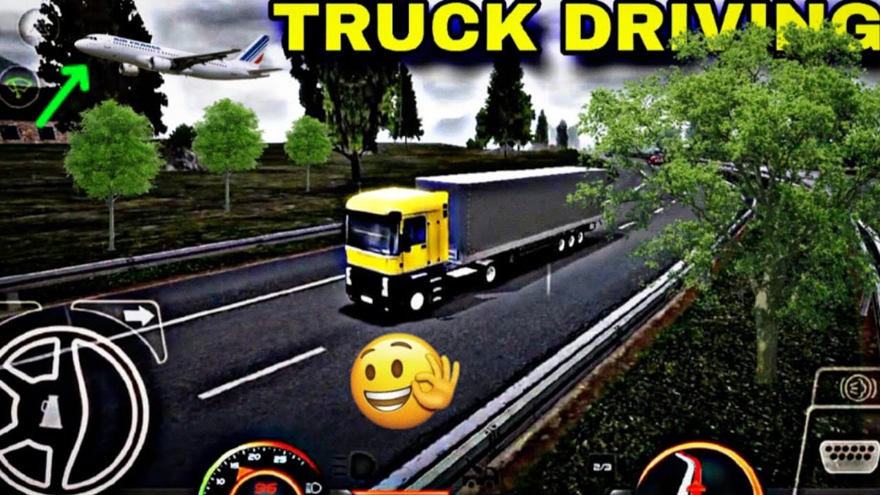 TRUCK DRIVING GAME 😱 truck driving game