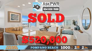 SOLD for $520,000 - Pompano Beach Waterfront Condo at 1630 N Ocean Blvd Apt 1111 (Tiffany Gardens)