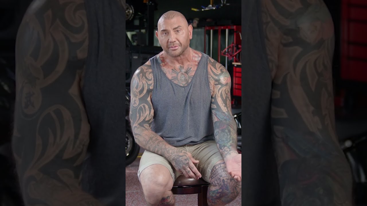 The Real Reason Dave Bautista Covered Up His Tattoo
