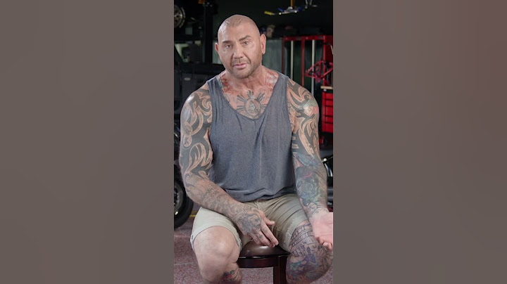 The Real Reason Dave Bautista Covered Up His Tattoo