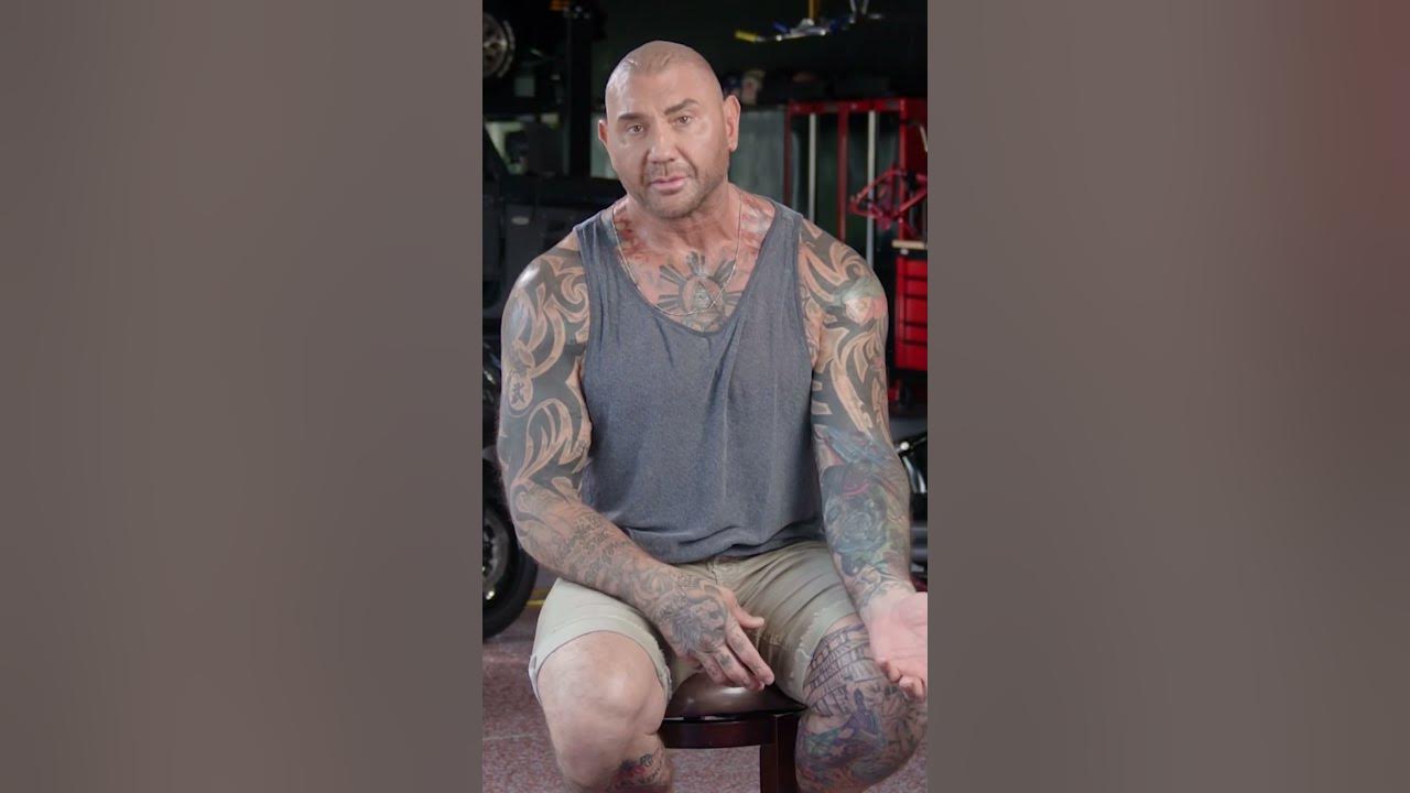The Real Reason Dave Bautista Covered Up His Tattoo