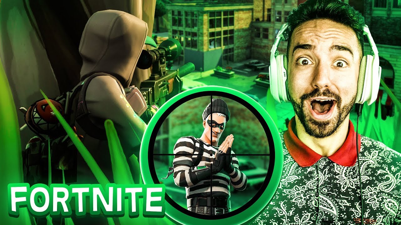 FORTNITE PARKOUR VS SNIPER !  2 VS 2 !