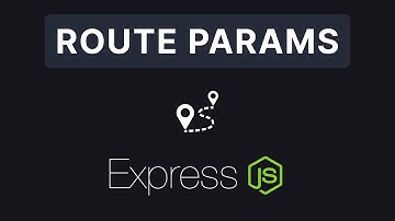 Express JS #3 - Route Parameters
