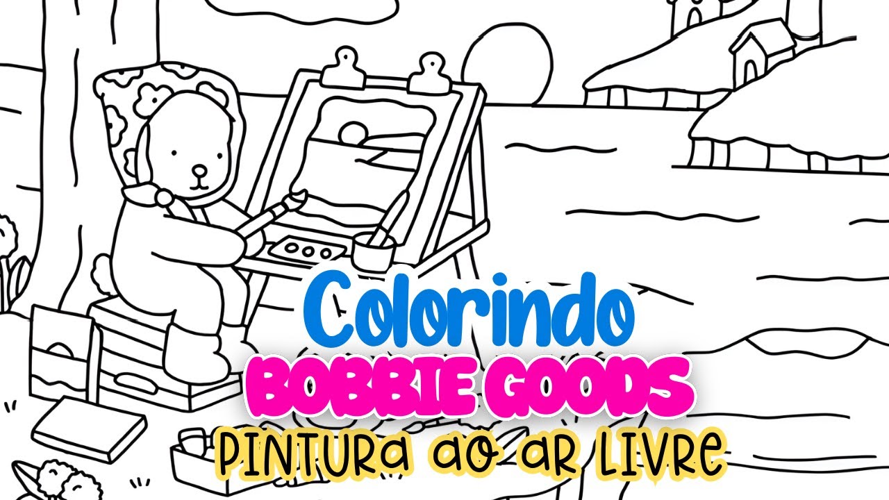 PINTANDO BOBBIE GOODS | REFLEXO DE POR DO SOL NO MAR | PINTURA AO AR LIVRE | PAG 13 | ISSO E AQUILO
