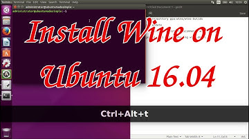 Install Wine 2.0 on Ubuntu 16.04