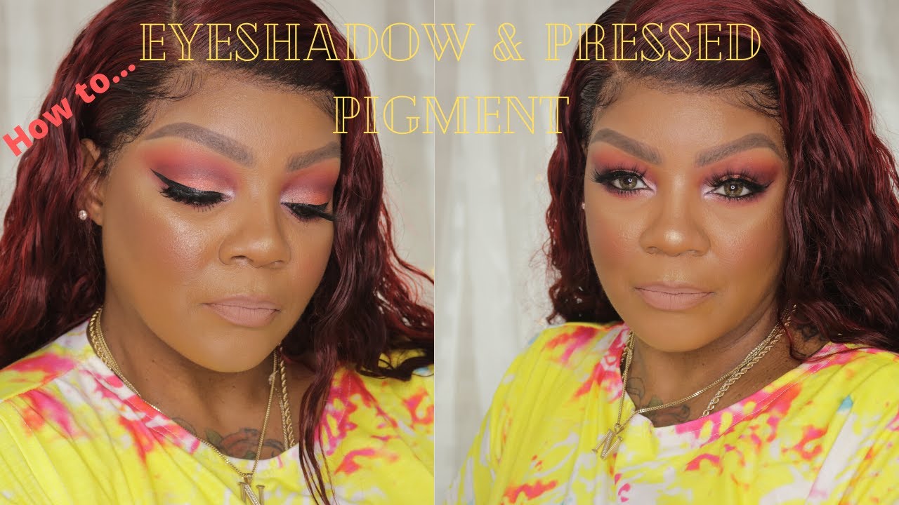 How to apply Eyeshadow and Pressed Pigments | Cola's Destynee