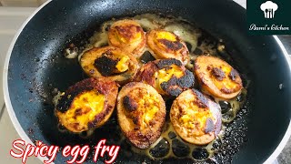 Spicy egg fry | simple recipe | shorts