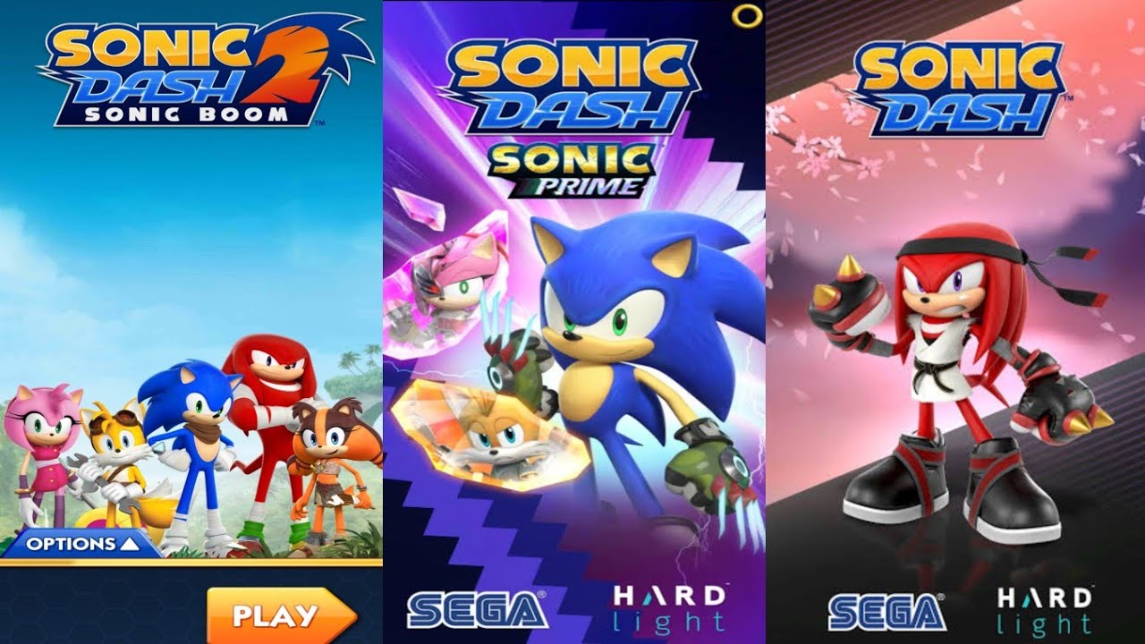 Sonic Boom 🆚 Sonic Dash 🆚 Sonic Prime Dash vs All Bosses Zazz Eggman ...