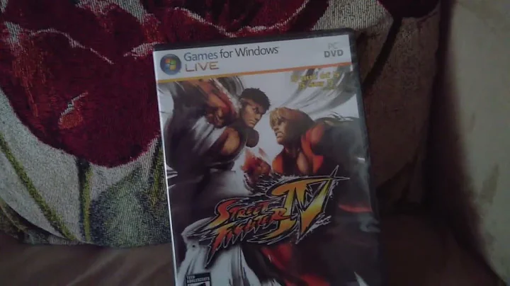 street fighter 4 pc unboxing