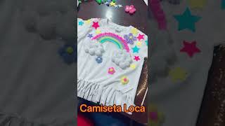 Camiseta loca 🌈🦄⭐️