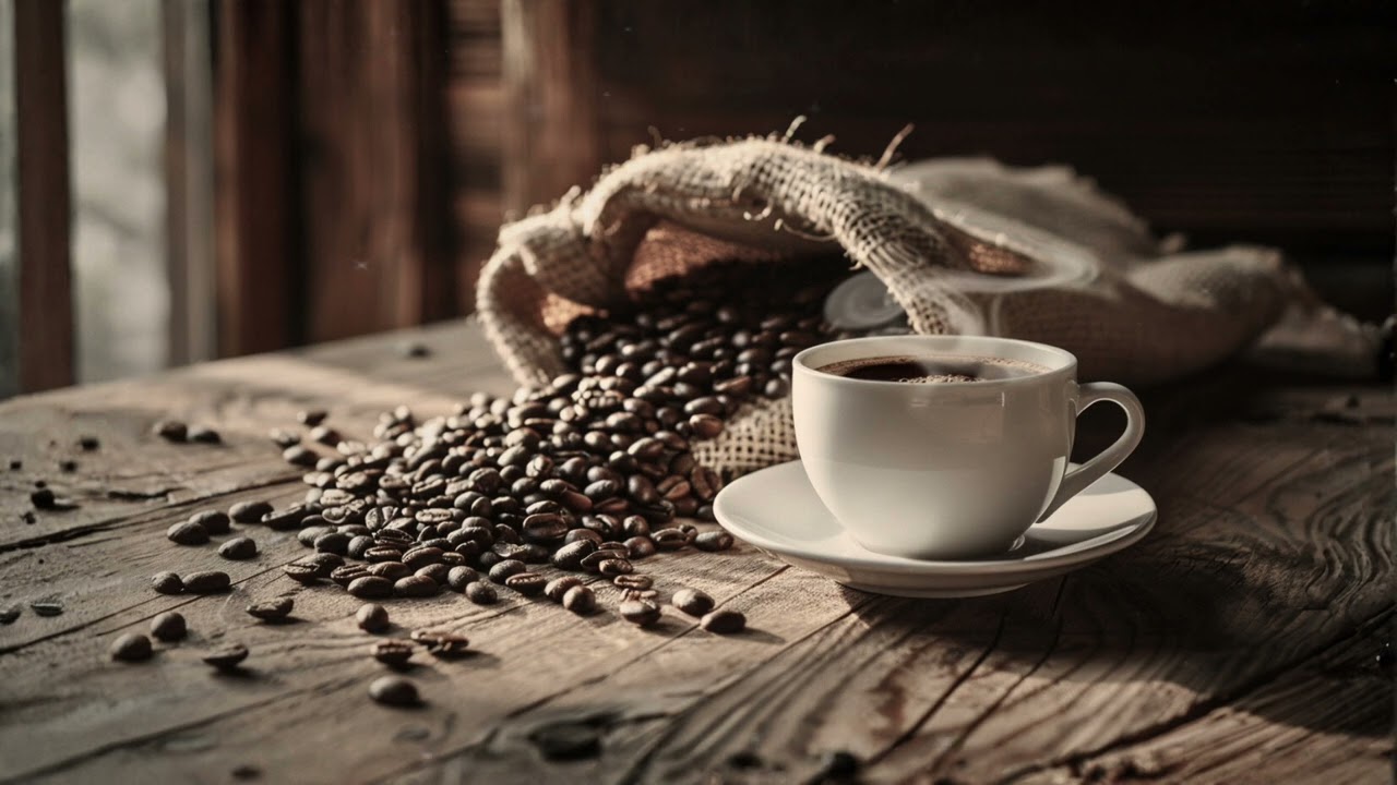 Slow Coffee, Soft Jazz｜A Cozy Winter Café Mood for Focus & Calm