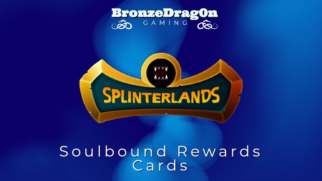SoulBound Reward Cards