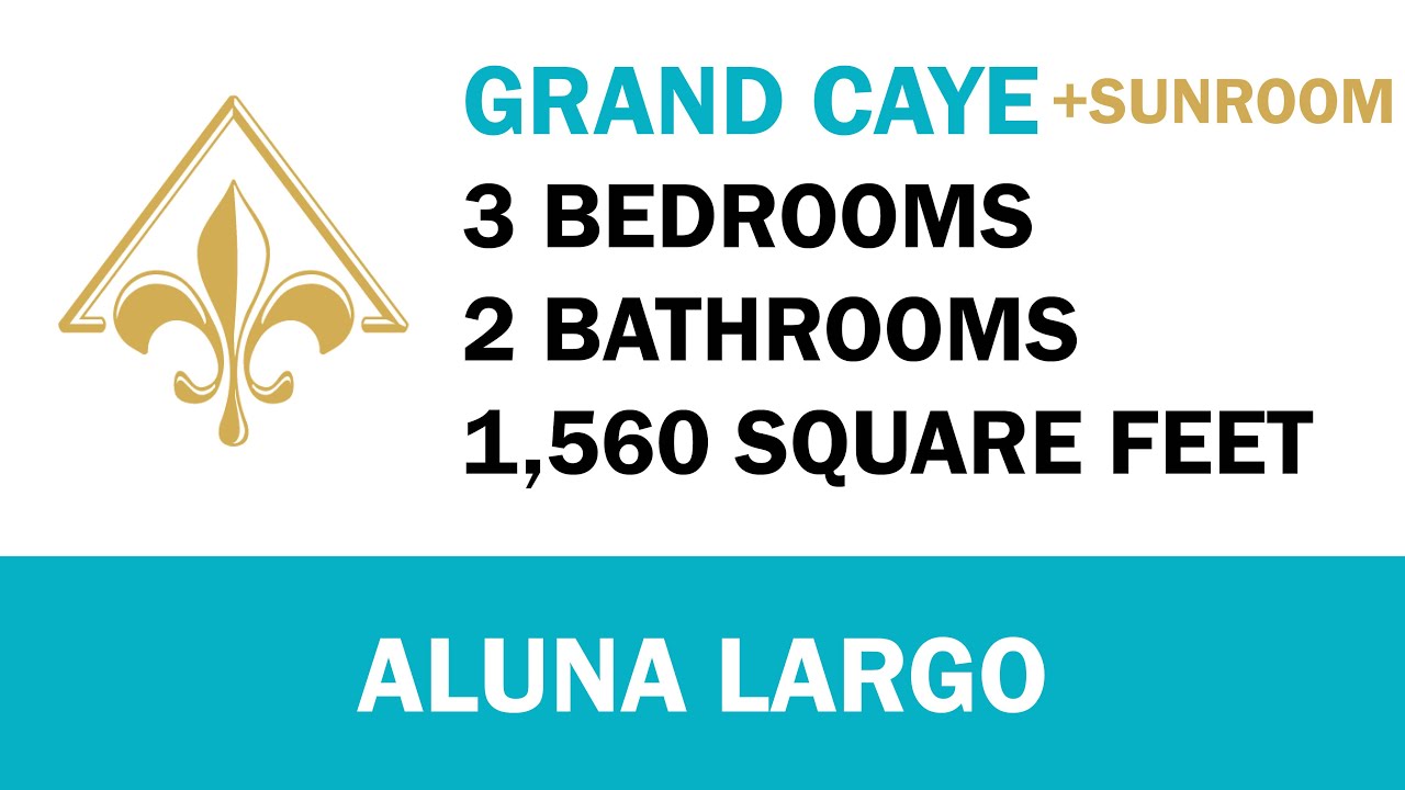 Grand Caye with sunroom at Aluna Largo | Apartment Virtual Tour | GSC Apartments