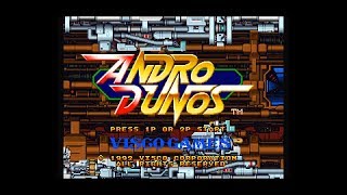 Andro Dunos (Neo Geo AES 60Hz / JP) - Intro / Attract Mode