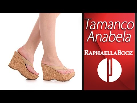 sandalia anabela raphaella booz