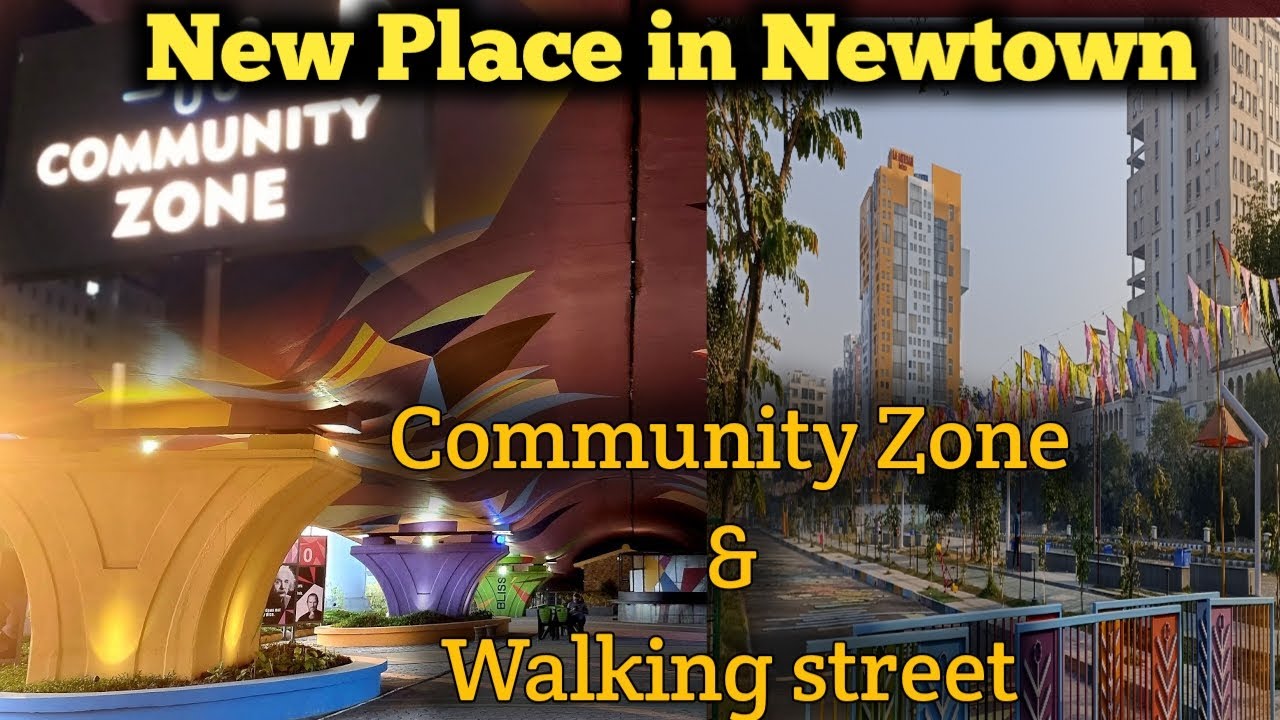 New place in Newtown city Newtown Community Zone ,walking Street