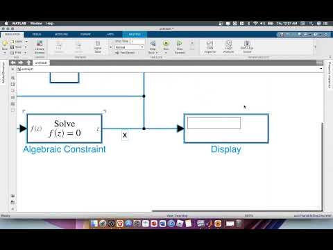 Simulink: Modeling Quadratic