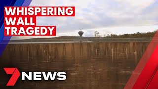 Whispering Wall Dam Tragedy: Baby girl and man dead after fall at Williamstown | 7NEWS