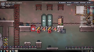 Oxygen Not Included Bug mid air standing Duplicants