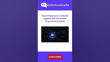 Automate customer conversations with a AI-powered chatbot